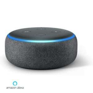 Amazon Echo Dot 3 Coluna Inteligente - Assistente virtual Alexa - preto